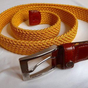 PAUL & SHARK YACHTING Men's Stretch Belt YELLOW